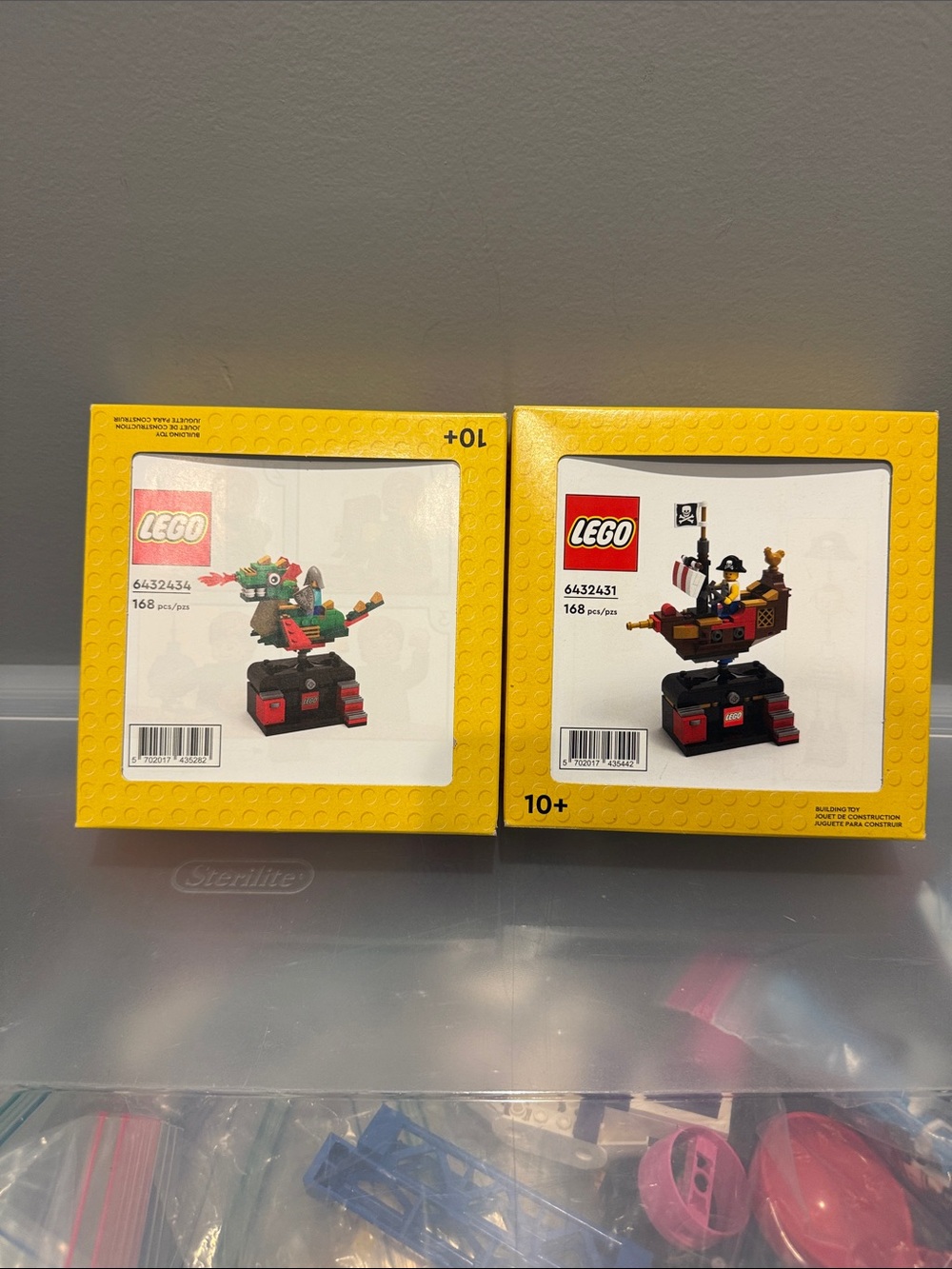 Lego Dragon Adventure Ride 6432434 & Pirate Adventure Ride 6432431